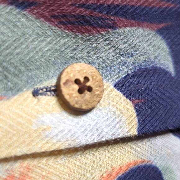 Caribbean silk shirt large - Picture 8 of 10